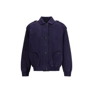 Blazè Milano Women Viva Charlie Suede Bomber Jacket
